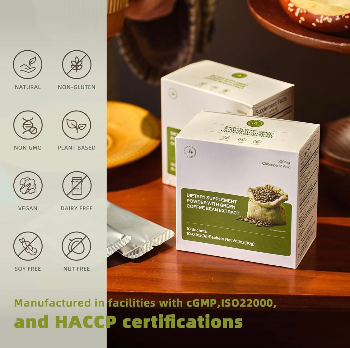 YVIP Green Coffee Bean Extract