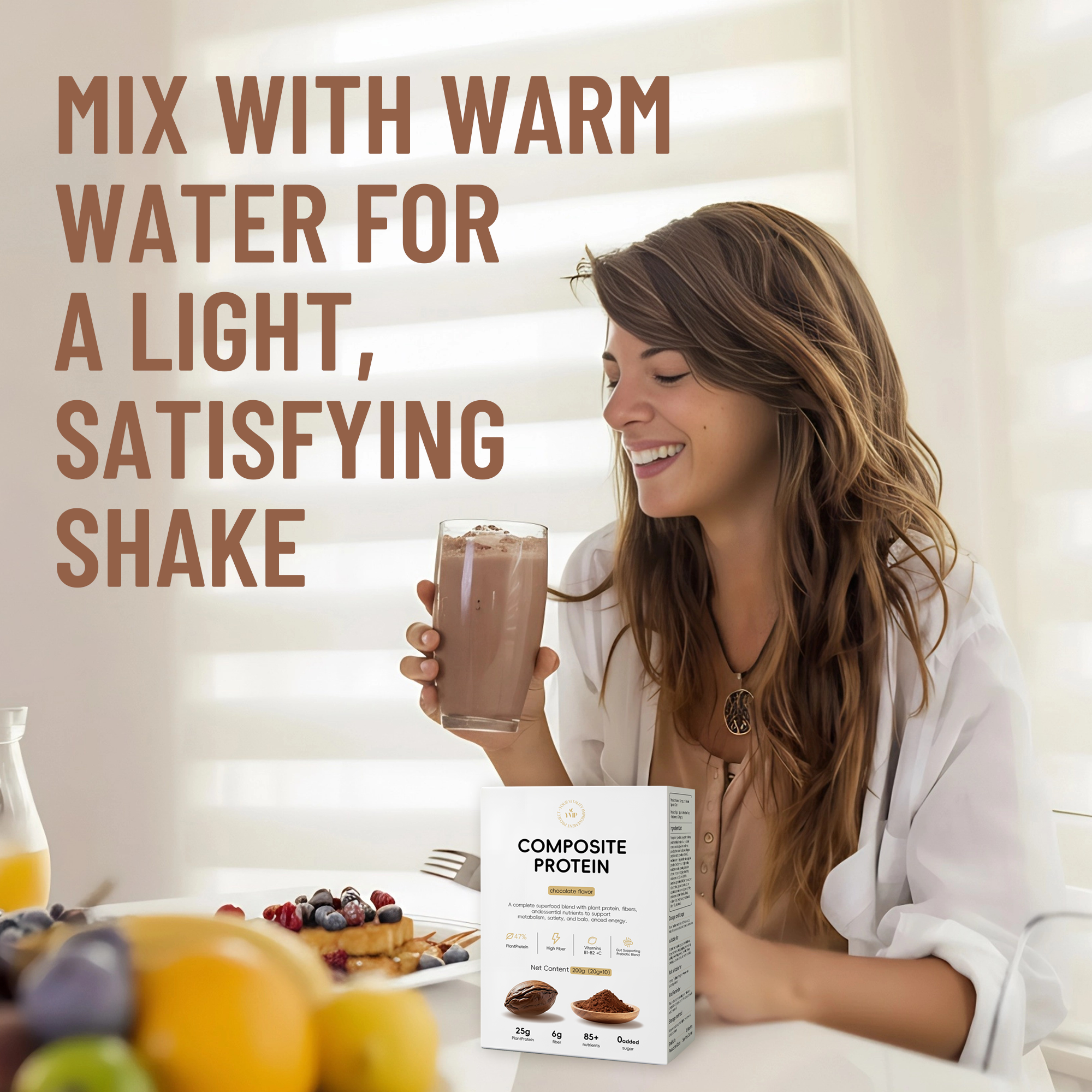 YVIP Superfood Protein Powder – High-Protein Daily Nutrition | 1-Box Bundle