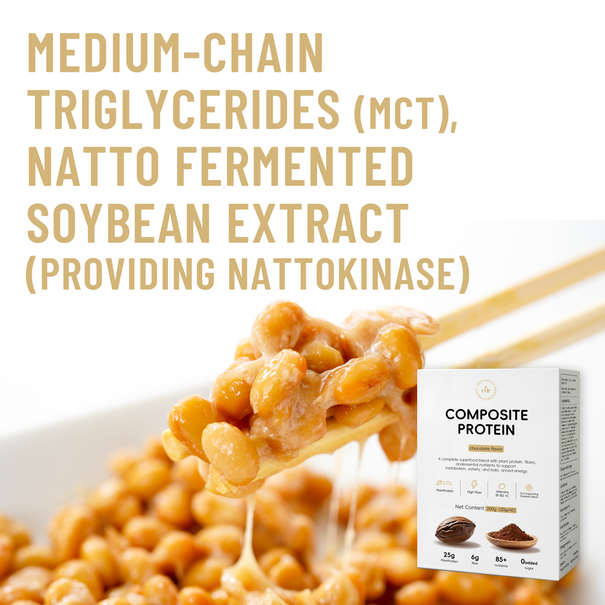 YVIP Superfood Protein Powder – High-Protein Daily Nutrition | 1-Box Bundle