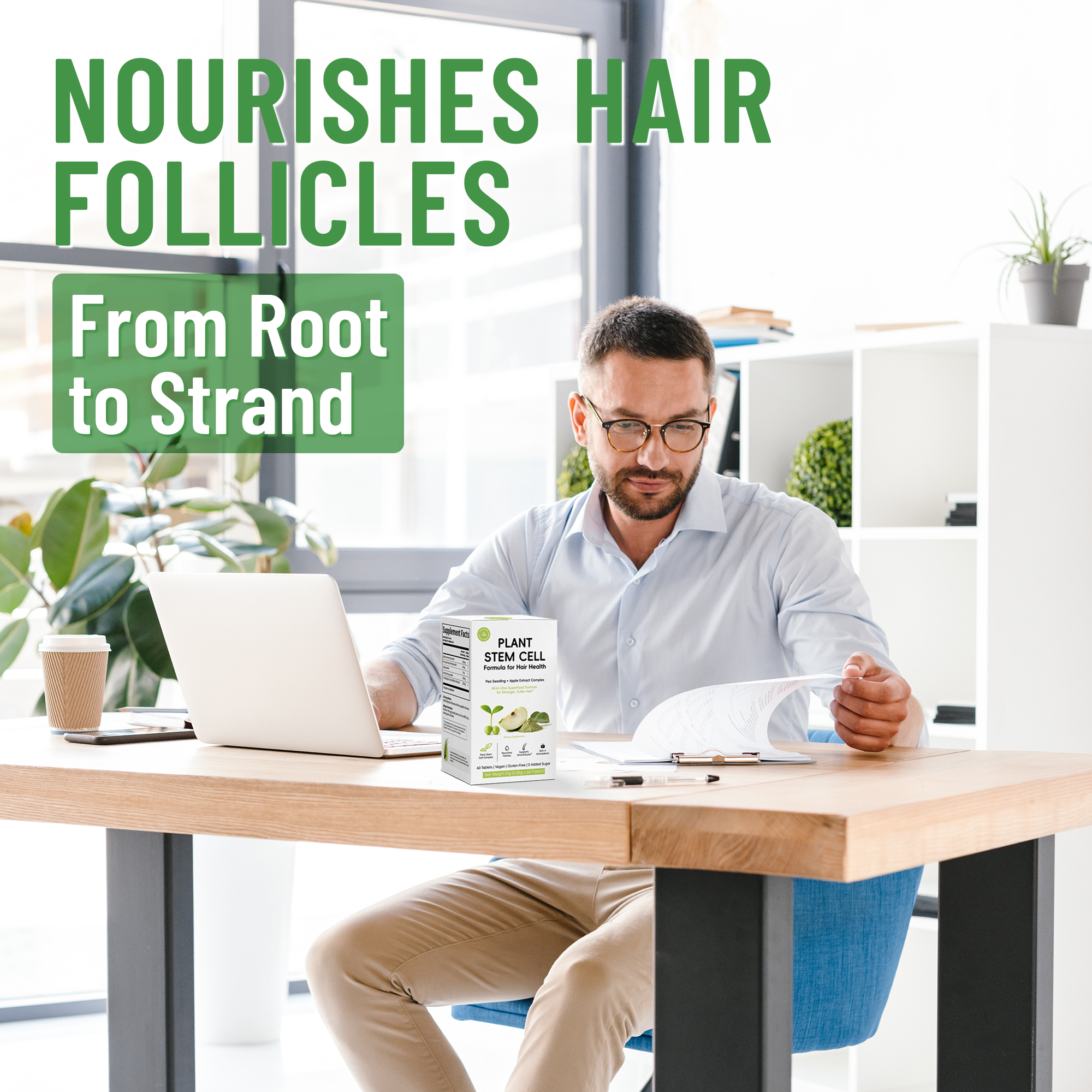 YVIP Hair Nourishing Supplement – Supports Healthy Hair Growth– 6-Box Bundle